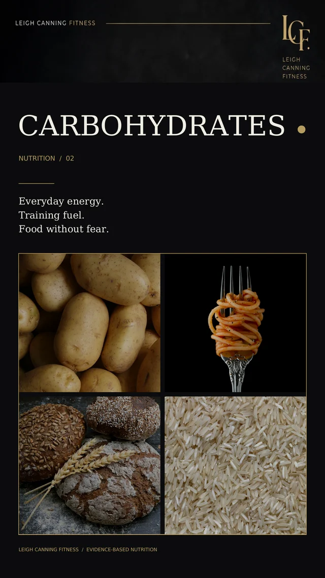 Carbohydrates guide cover, Nutrition 02